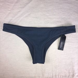 Tavik Navy Textured Hipster Bottom L NWT